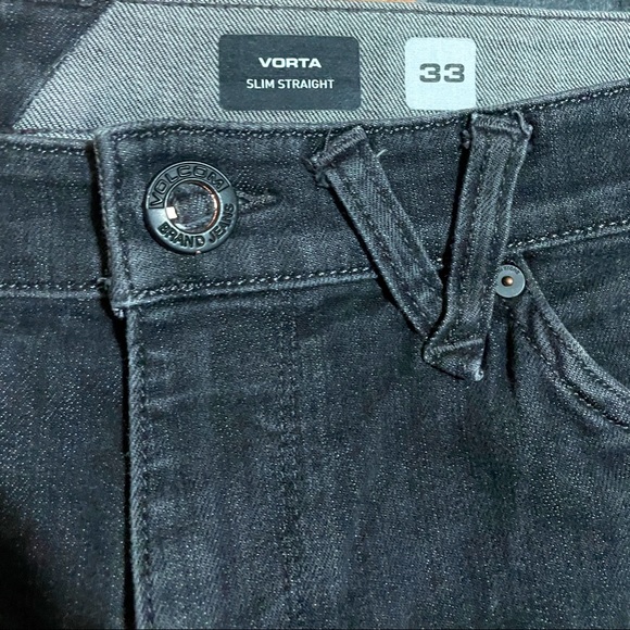 donating soon Volcom Vorta Slim Straight Jeans - Picture 2 of 4